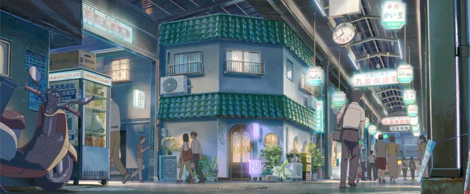 九宫筋商店街内景