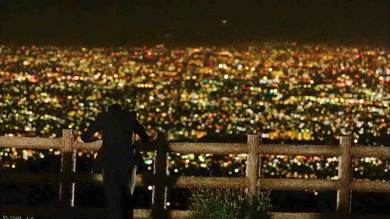登高看夜景散心