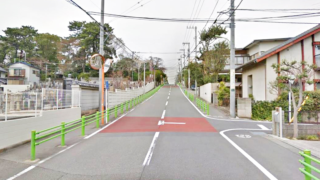 野毛2丁目4番道路