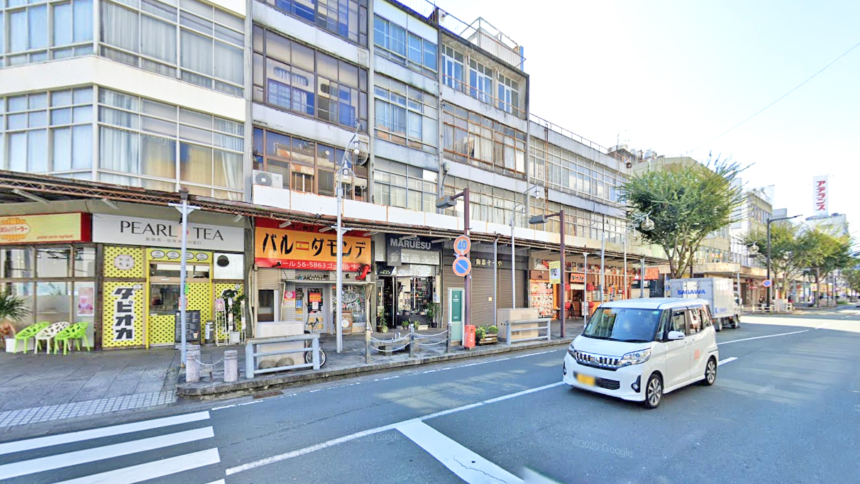 广小路街与萱町街交叉口