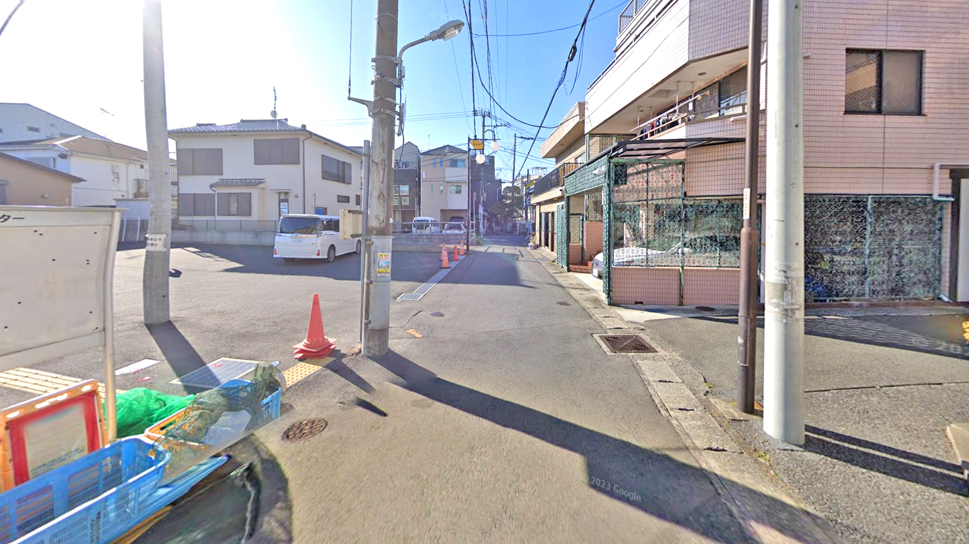 阿部楼附近道路