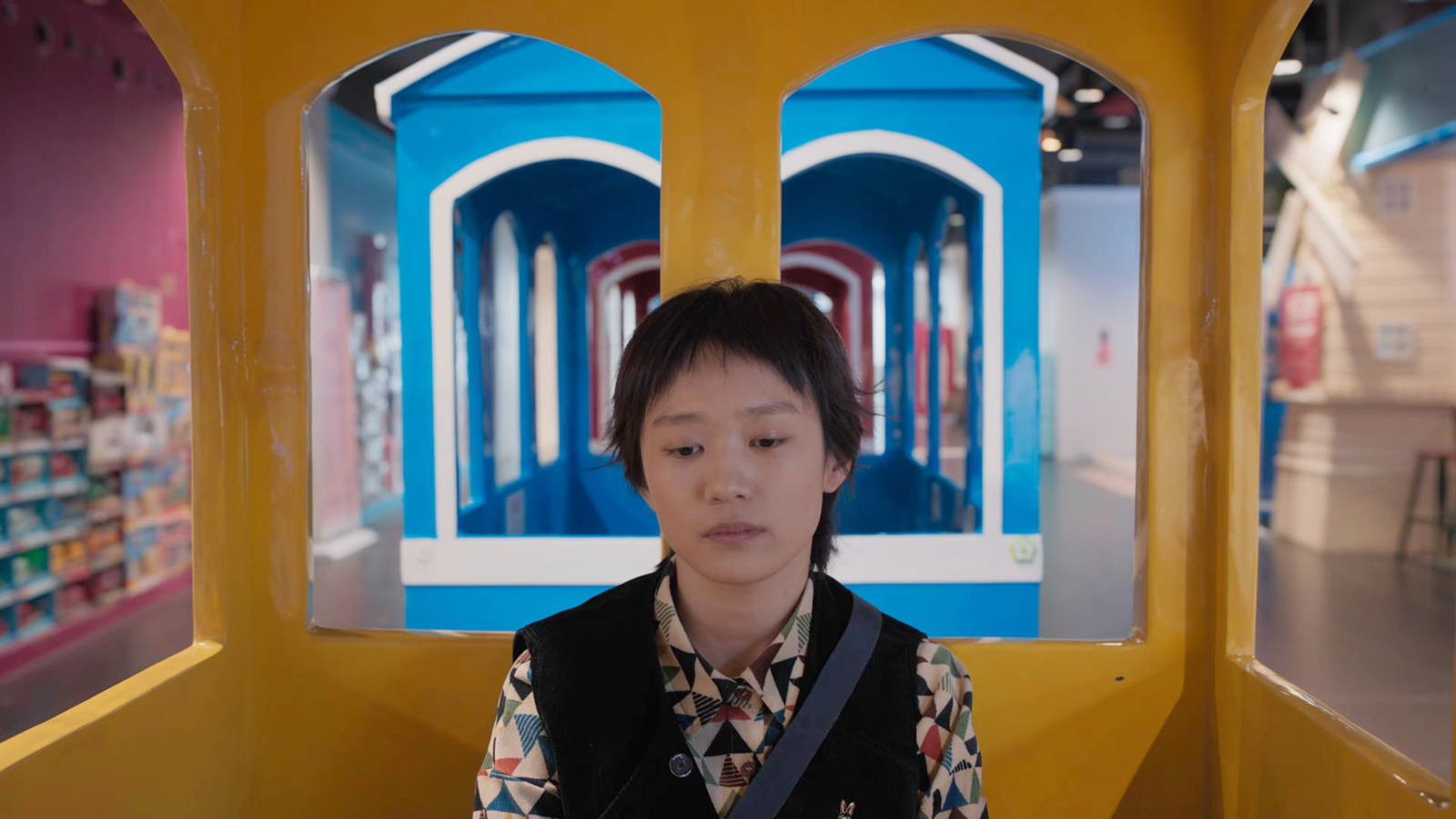 欧阳文慧坐小火车