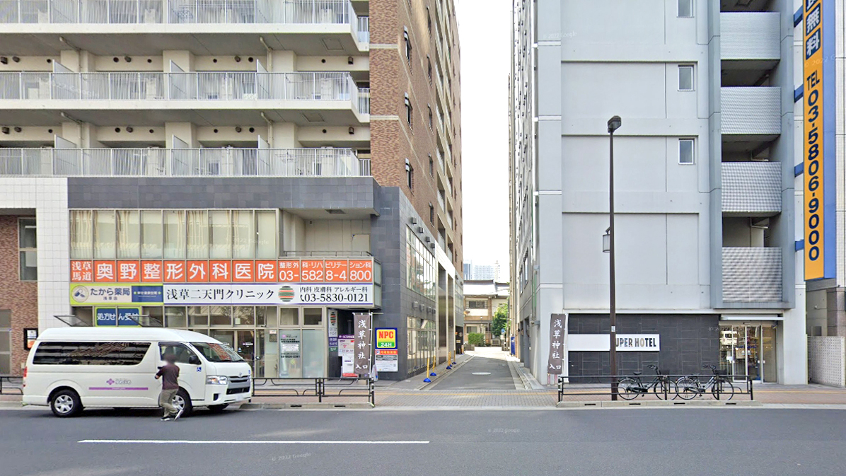 马道街浅草神社入口