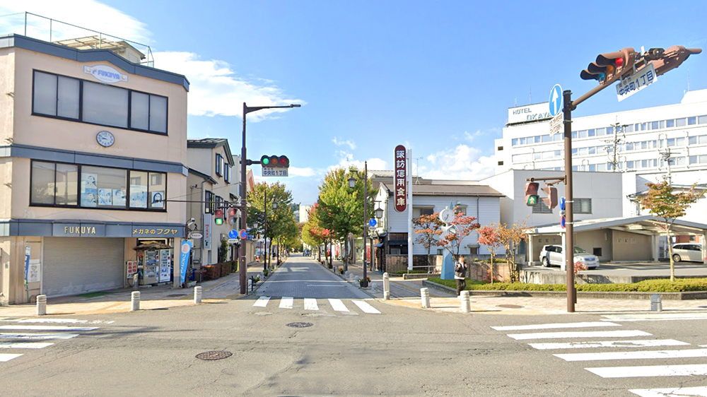 中央町1丁目路口