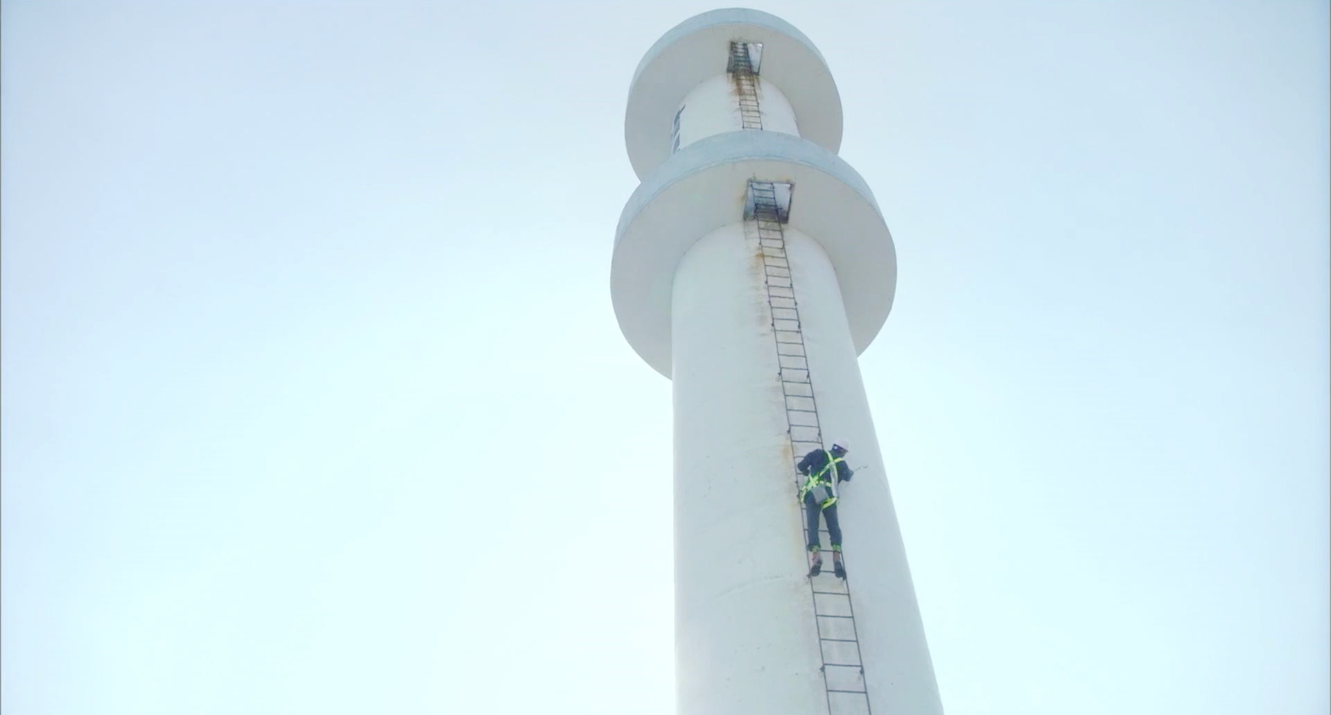 检测高塔建筑结构