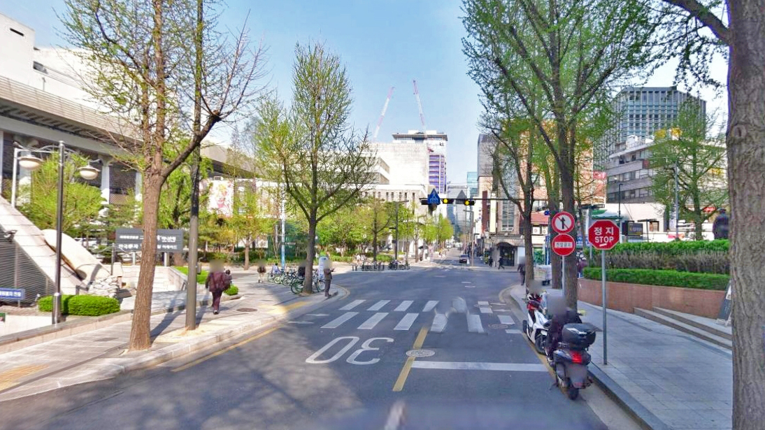 新门内路5街与世宗大路23街交叉口