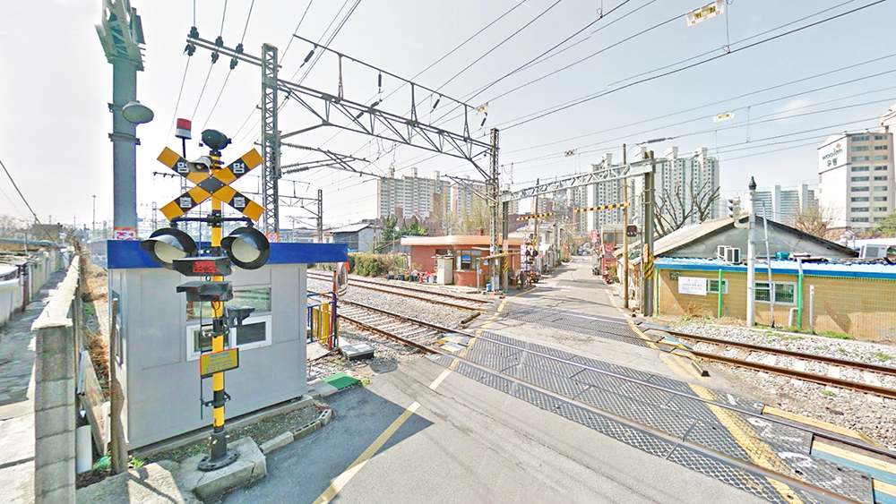 白嫔铁路道口