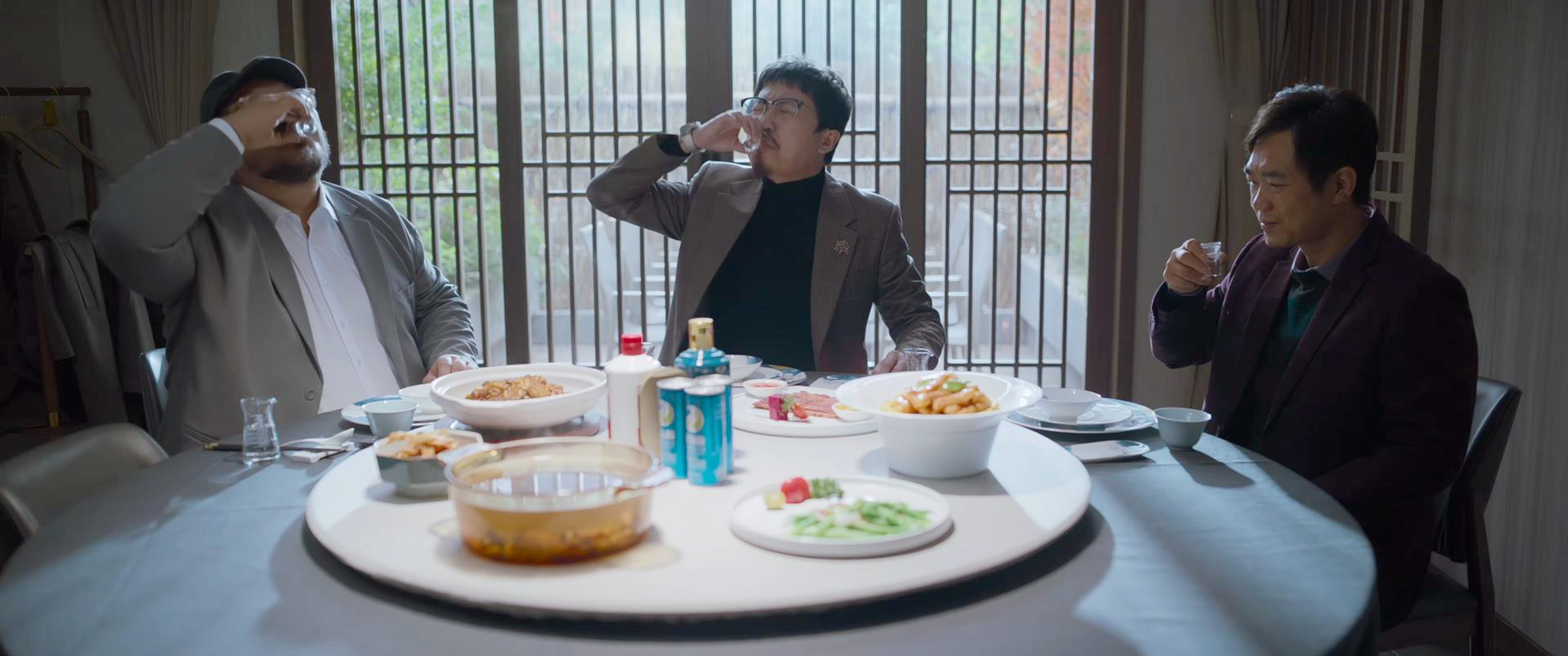 托马斯与胡建林谈判