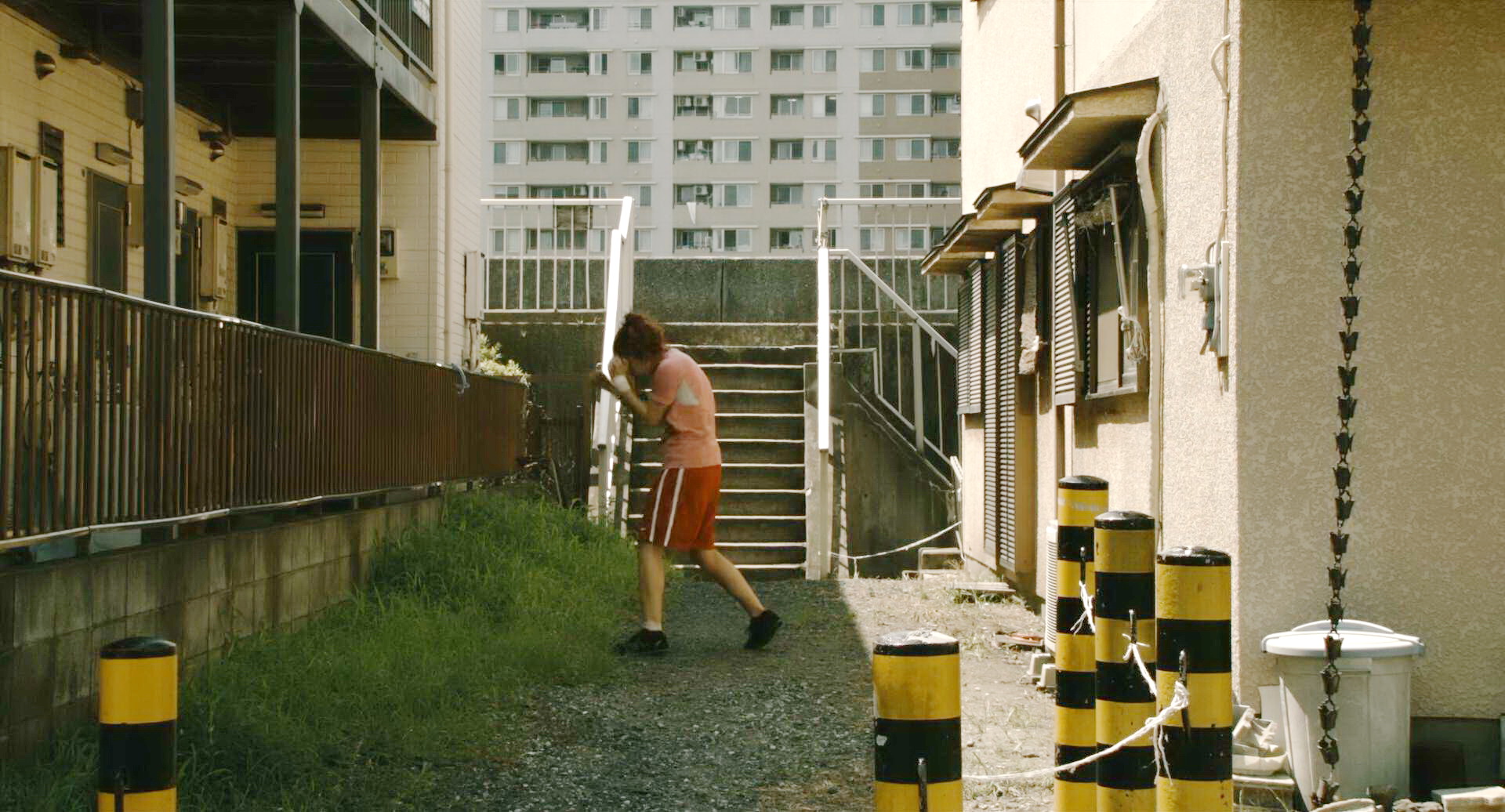 河边练拳