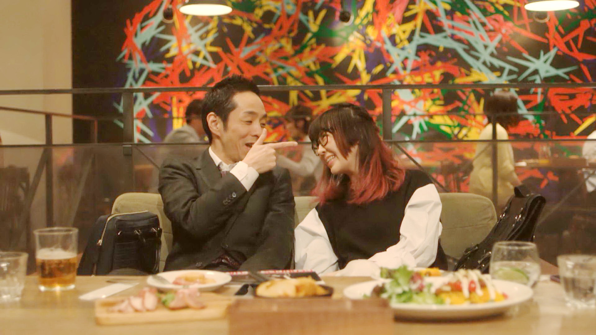 干生和玲音咖啡馆聊天