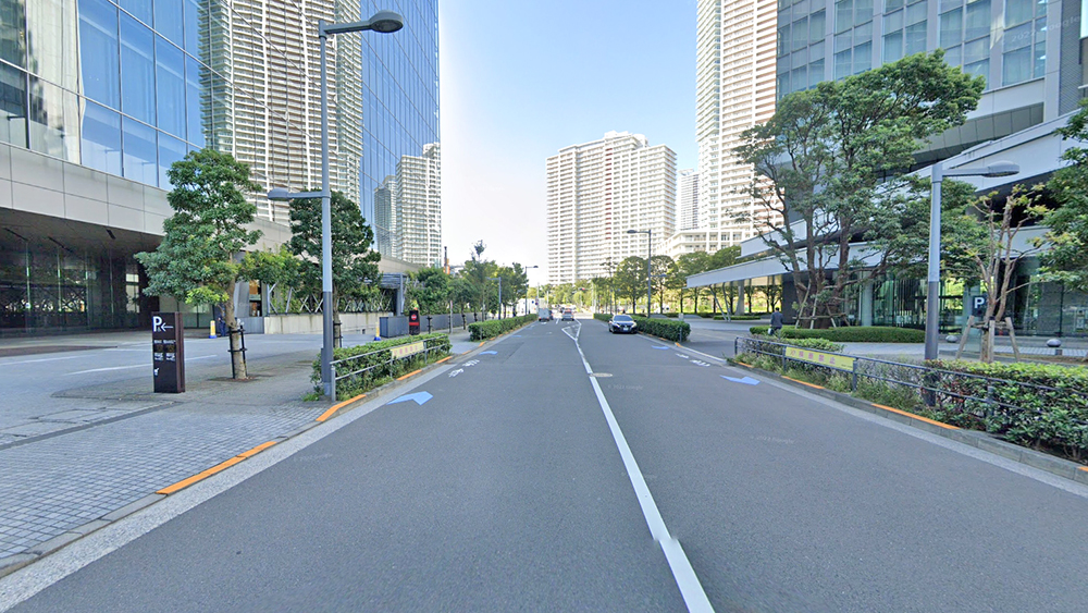 丰洲立方花园西北侧道路