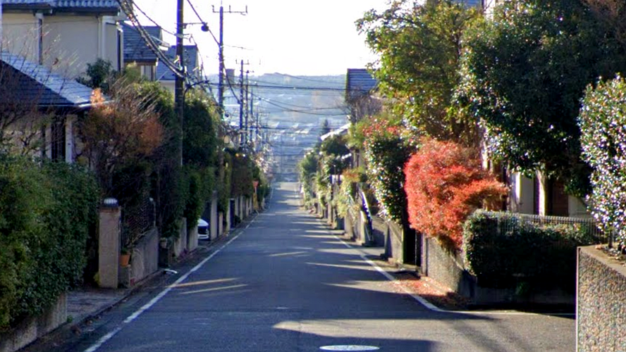 真光寺1丁目7坡道