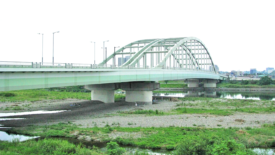 多摩水道桥