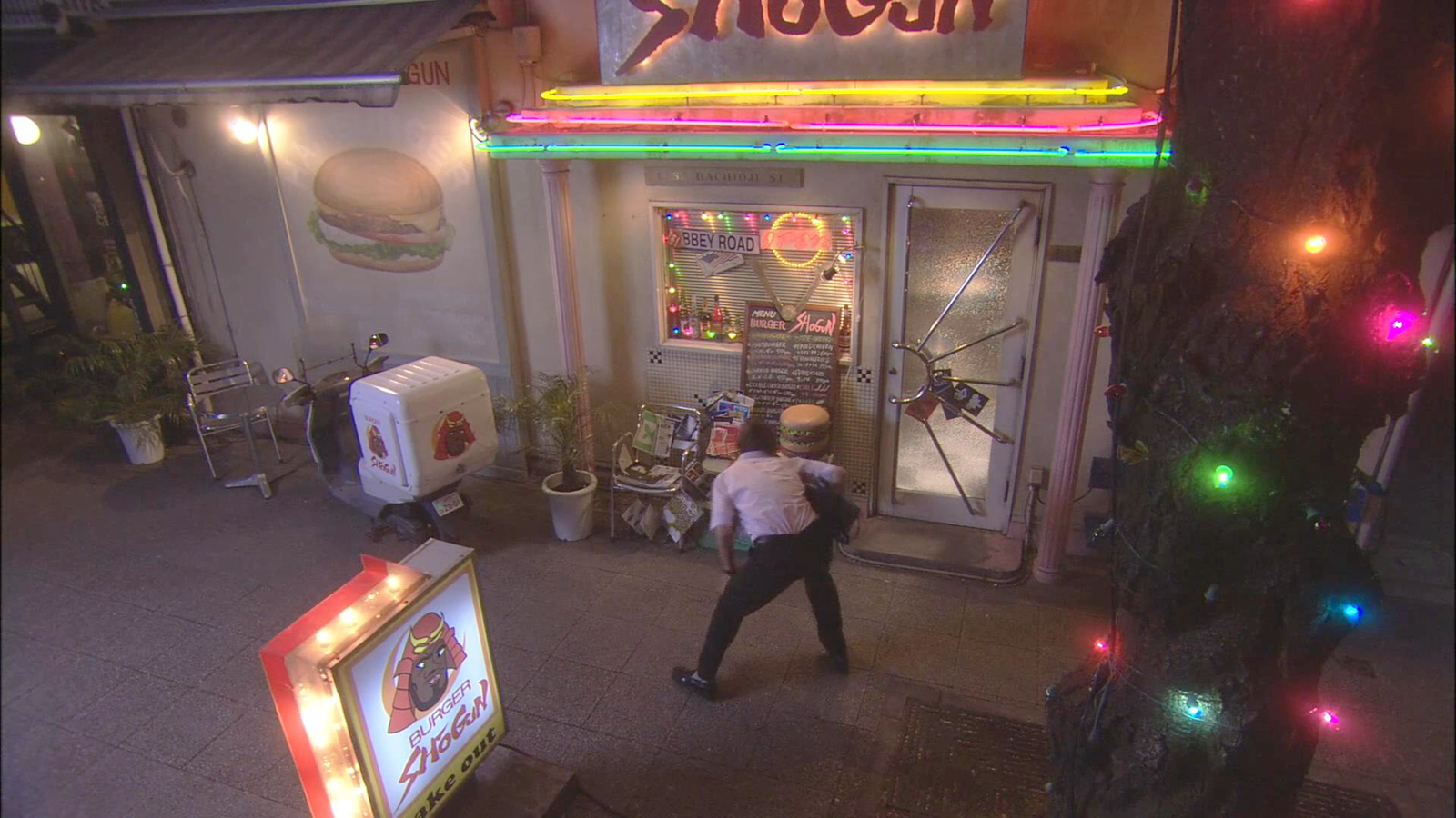 汉堡店