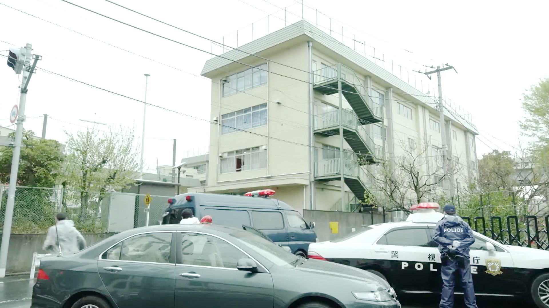 三船的小学外观