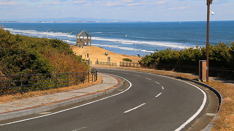 大竹海岸沿岸道路