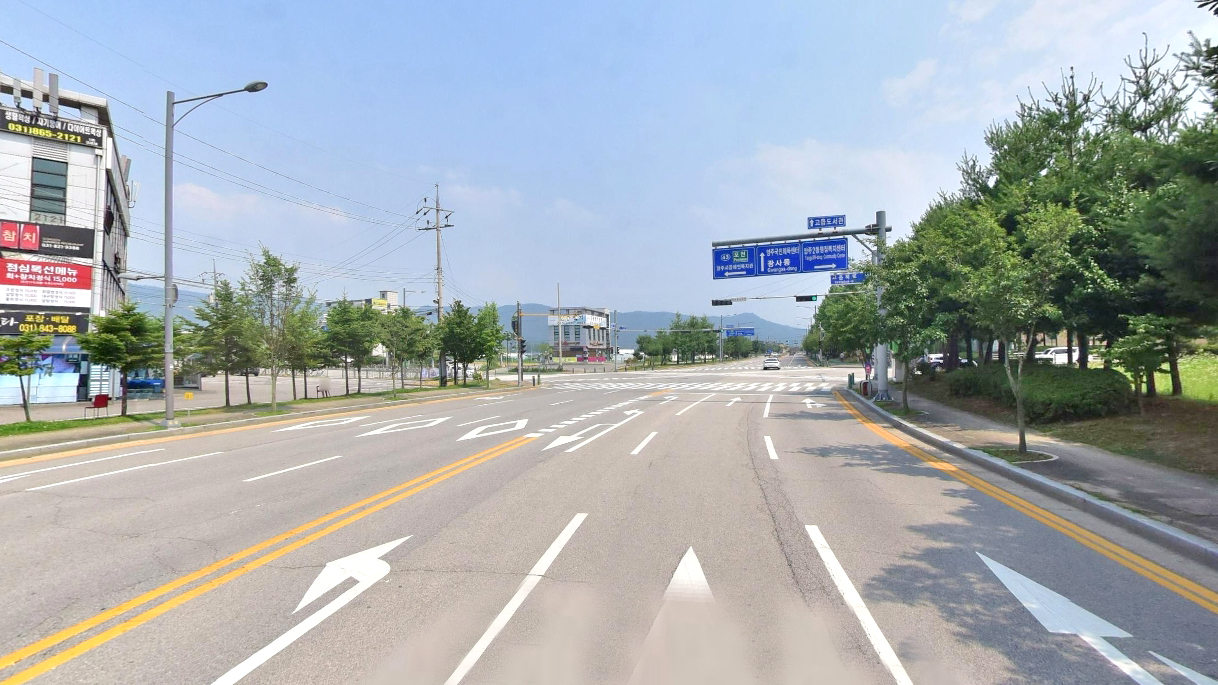 古邑路与高三路交叉口
