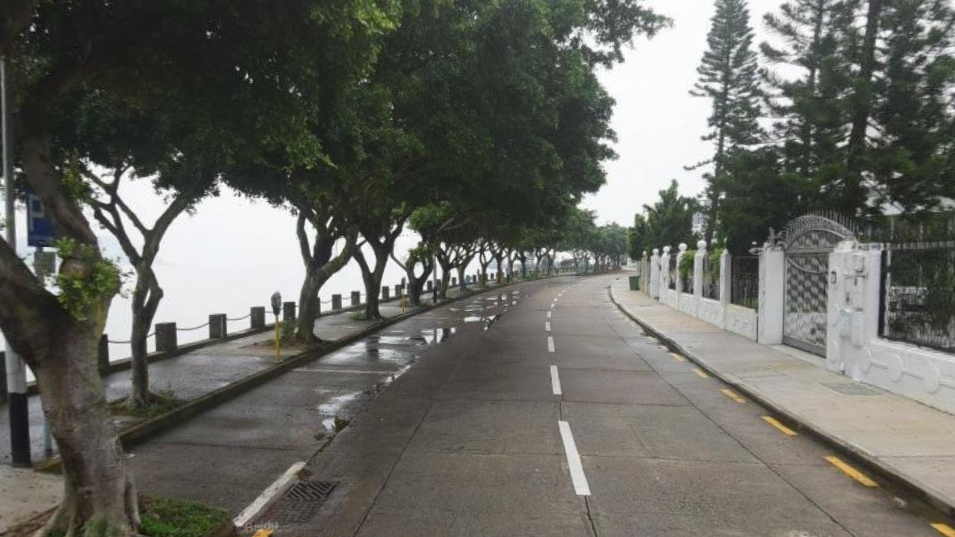 黑沙龙爪角海滨路