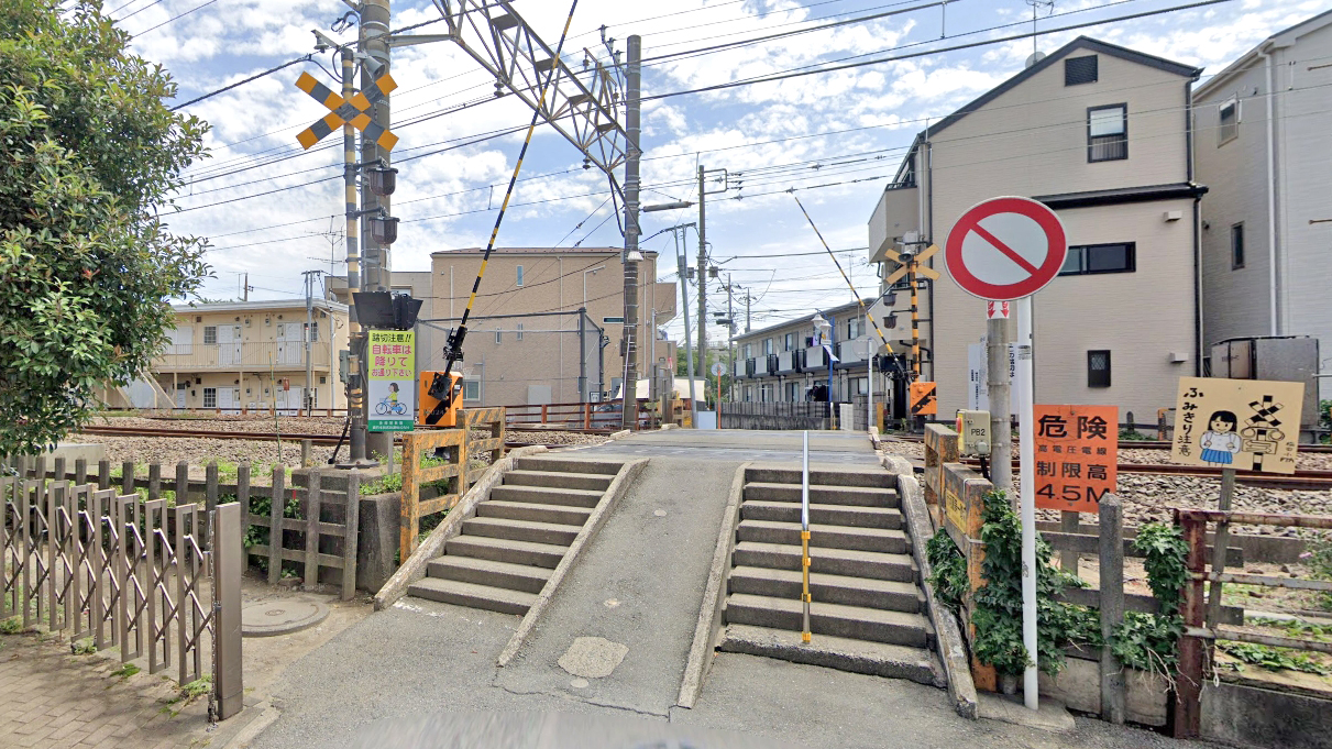 宿河原第一铁路道口