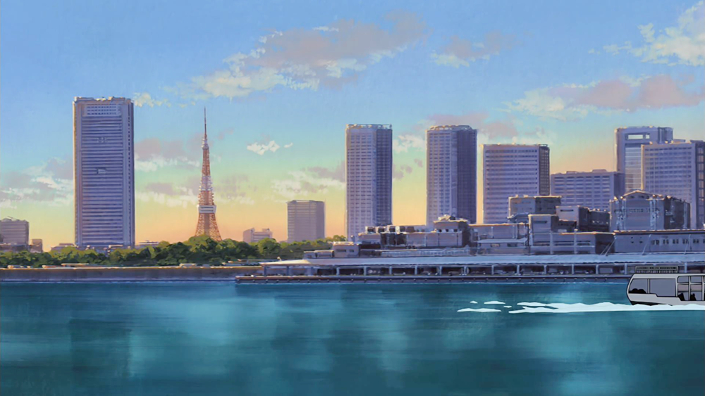 远眺筑地市场
