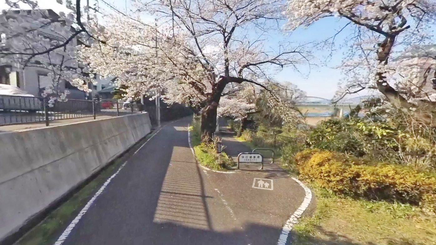 利根川自行车道