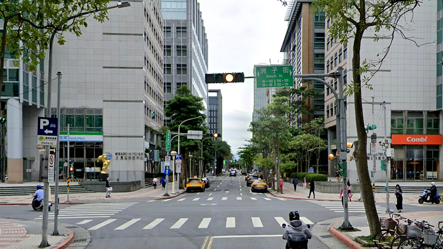 内湖路一段360巷与洲子街交叉口
