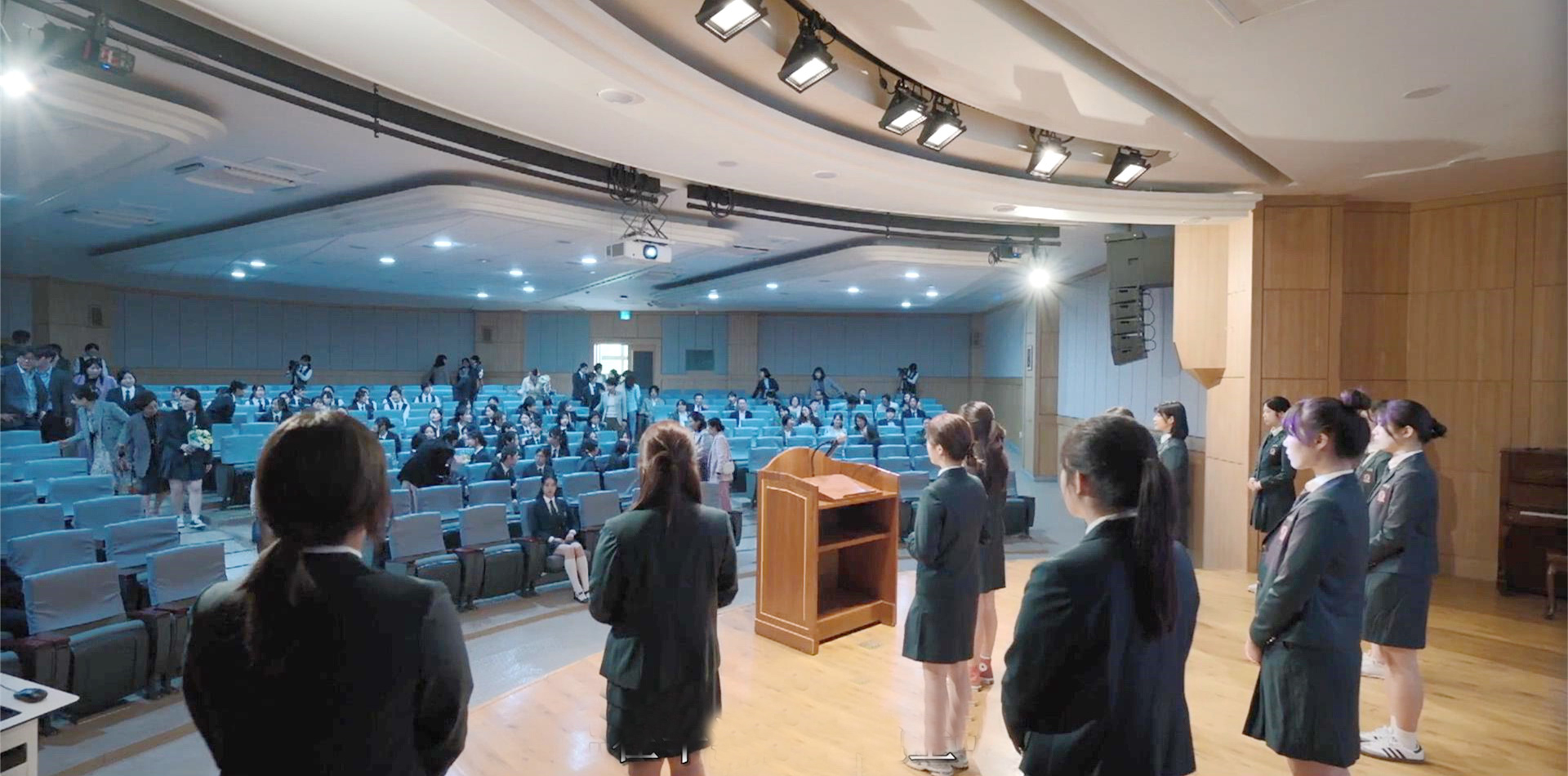 开学典礼礼堂