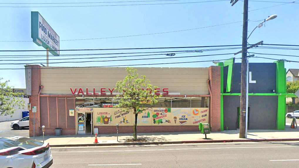 山谷商店市场