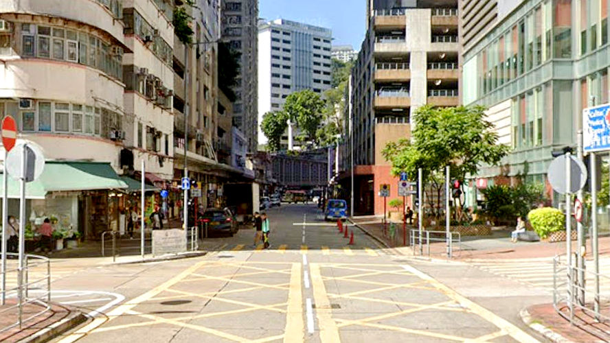 兴华街与顺宁道交叉口