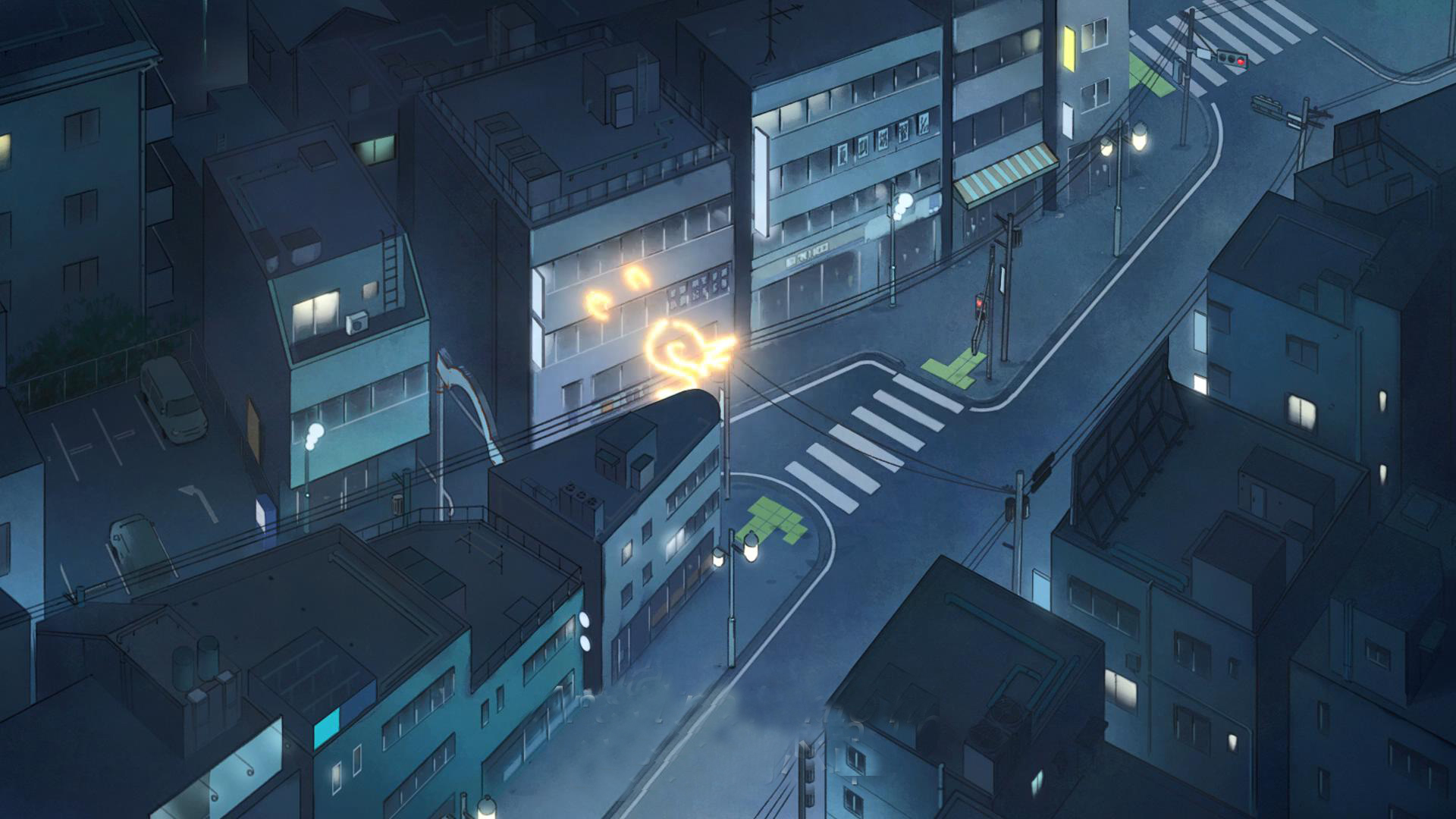 流星坠地