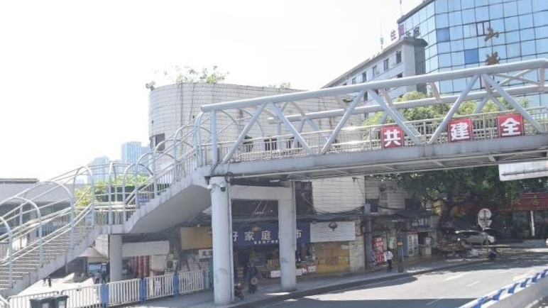 菜园坝立交行人天桥