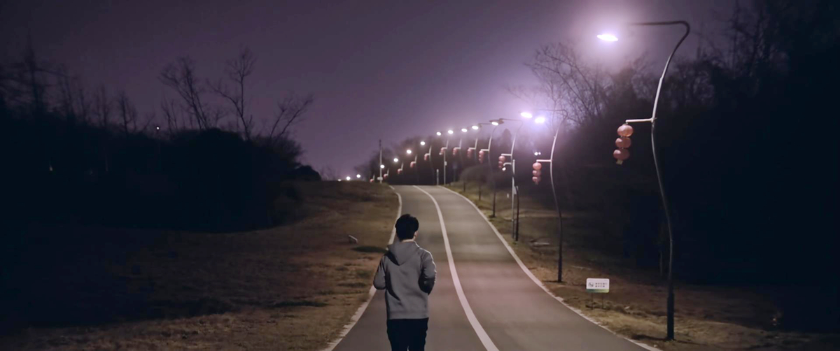 李默夜跑的公园