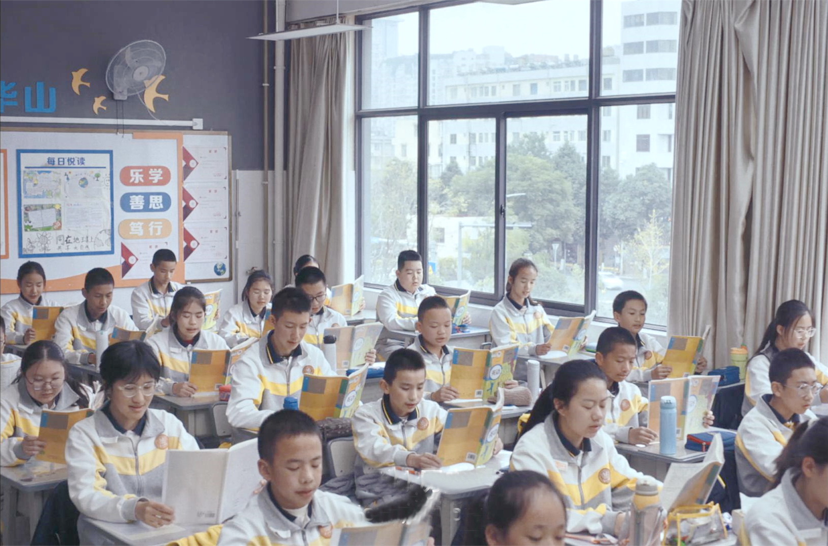 胖胖就读的中学