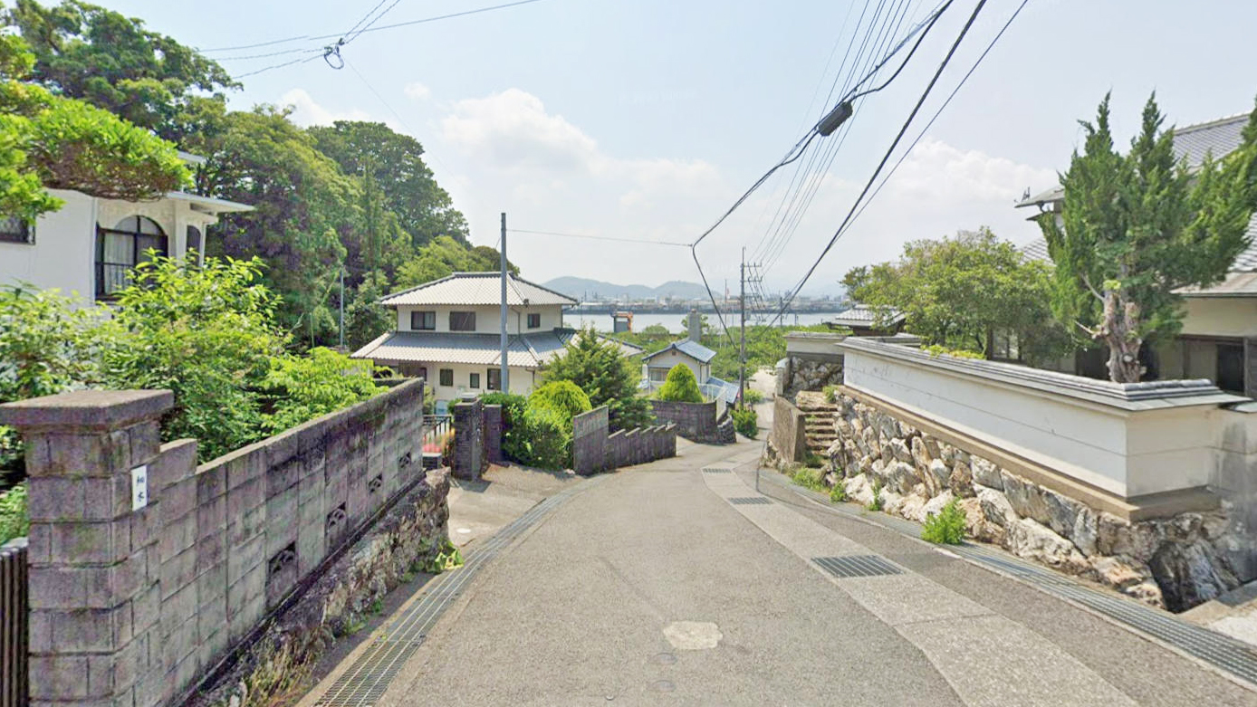 护国神社附近道路