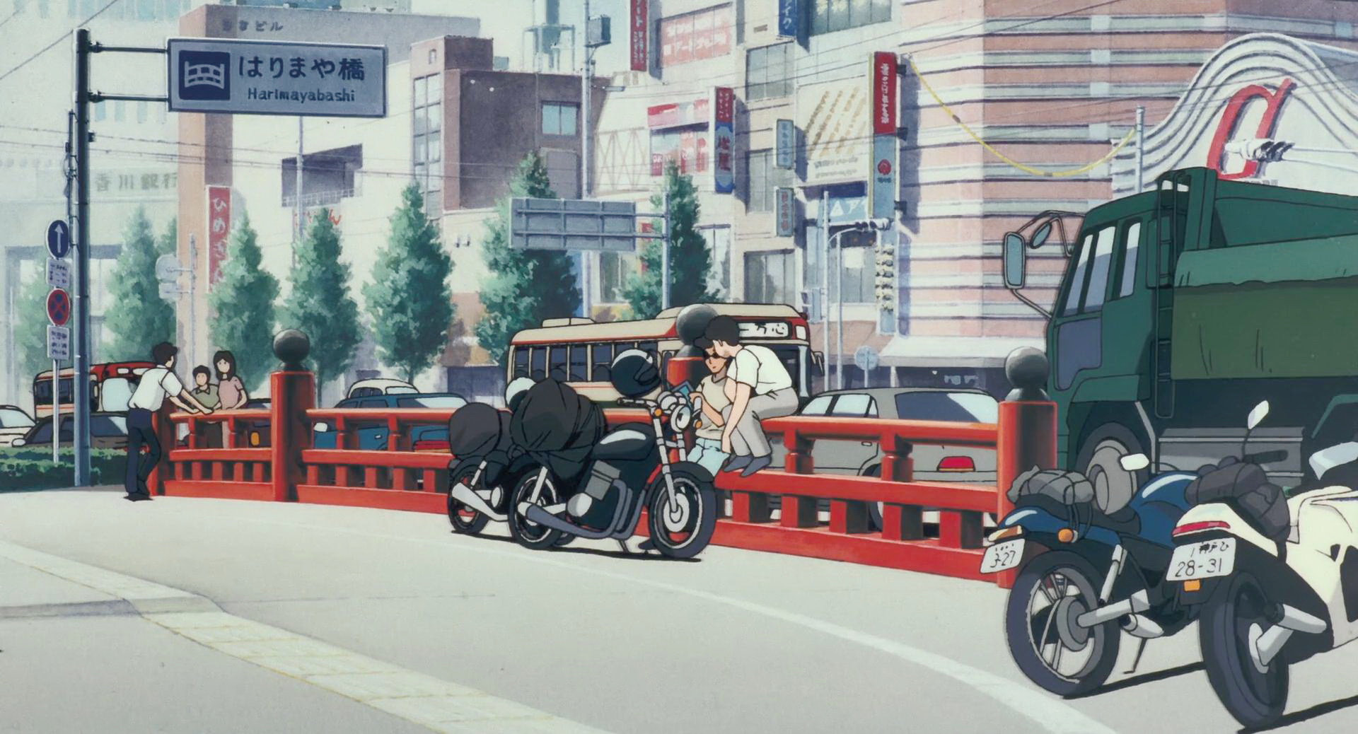 回乡街景