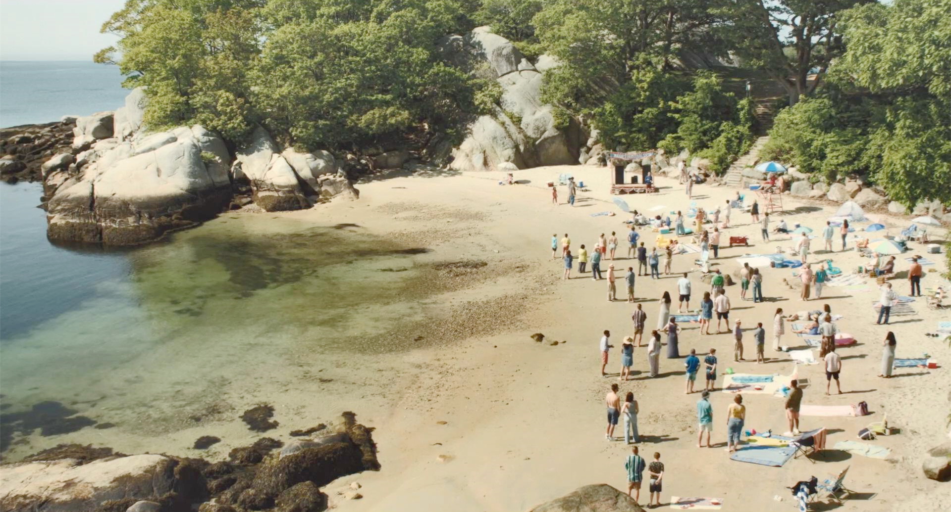 开海仪式海滩