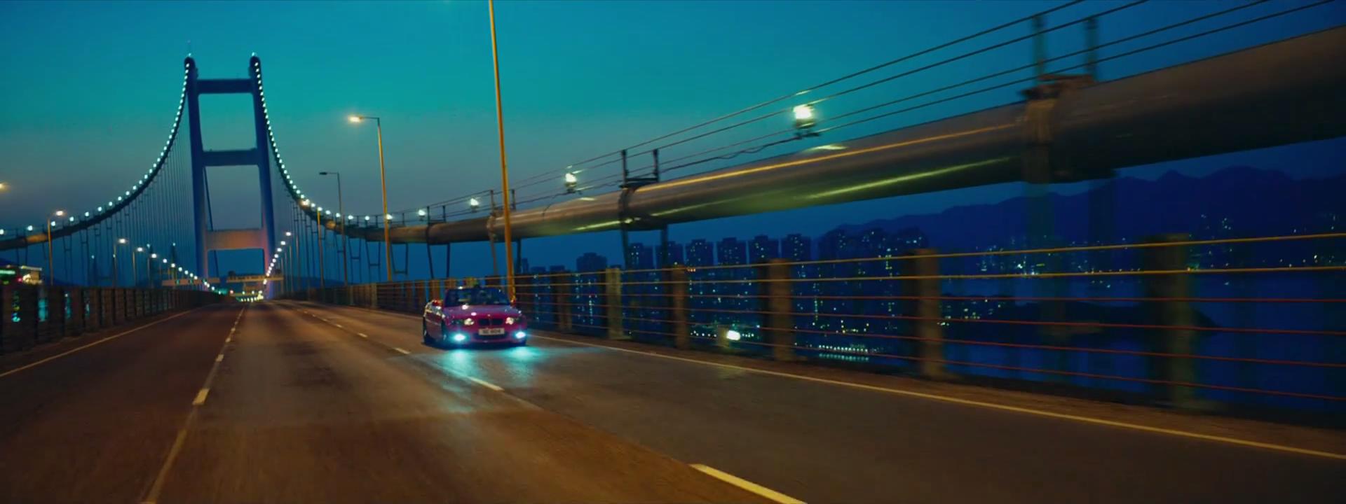 夜幕中的青马大桥