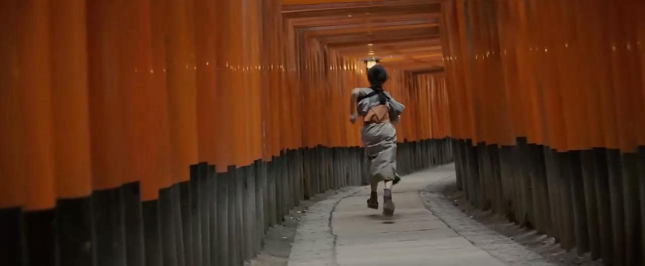 祈愿路上经过的神社